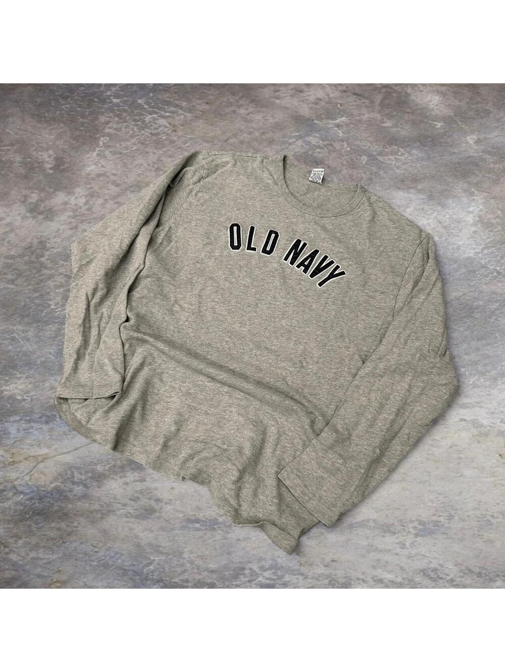 Old Navy Men's Grey Shirt